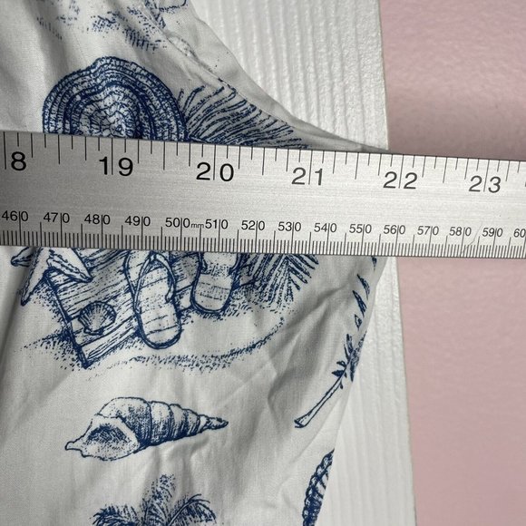 Hawaii Hangover Dress Womens 2XL Retro Fit Flare White Blue Map Tiki Dolphin - Picture 5 of 7